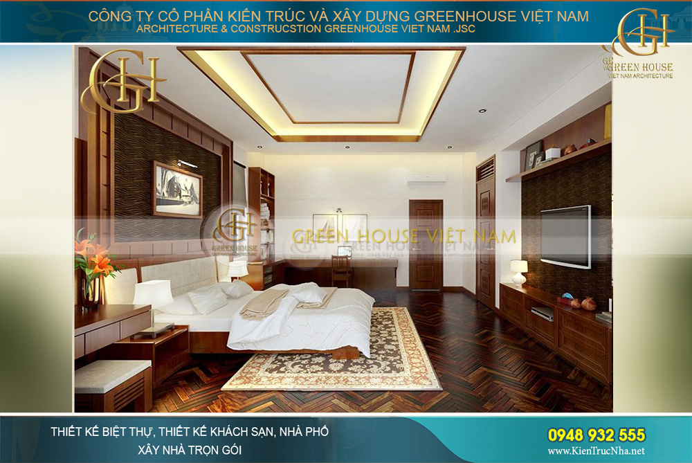 Kệ TV kết hợp với tủ đồ và giá sách để đáp ứng tối đa nhu cầu sử dụng