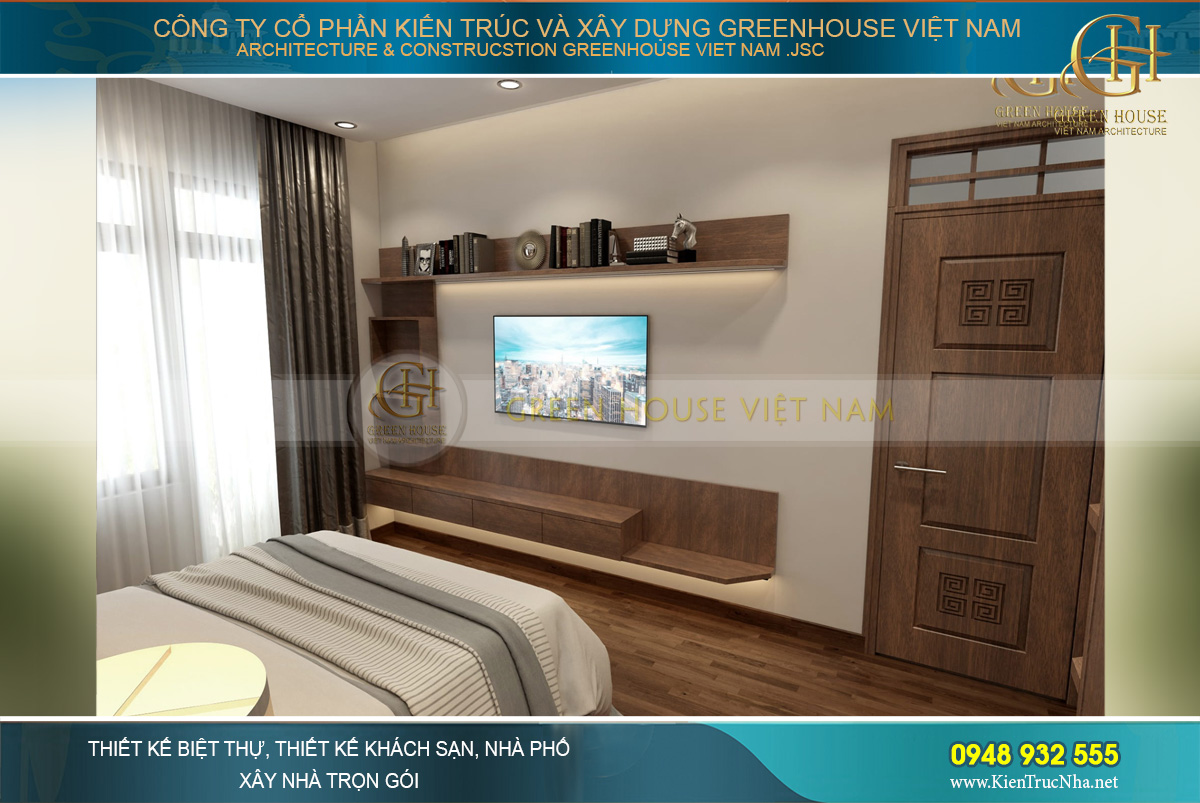 Kệ TV kết hợp giá sách đa năng và thuận tiện