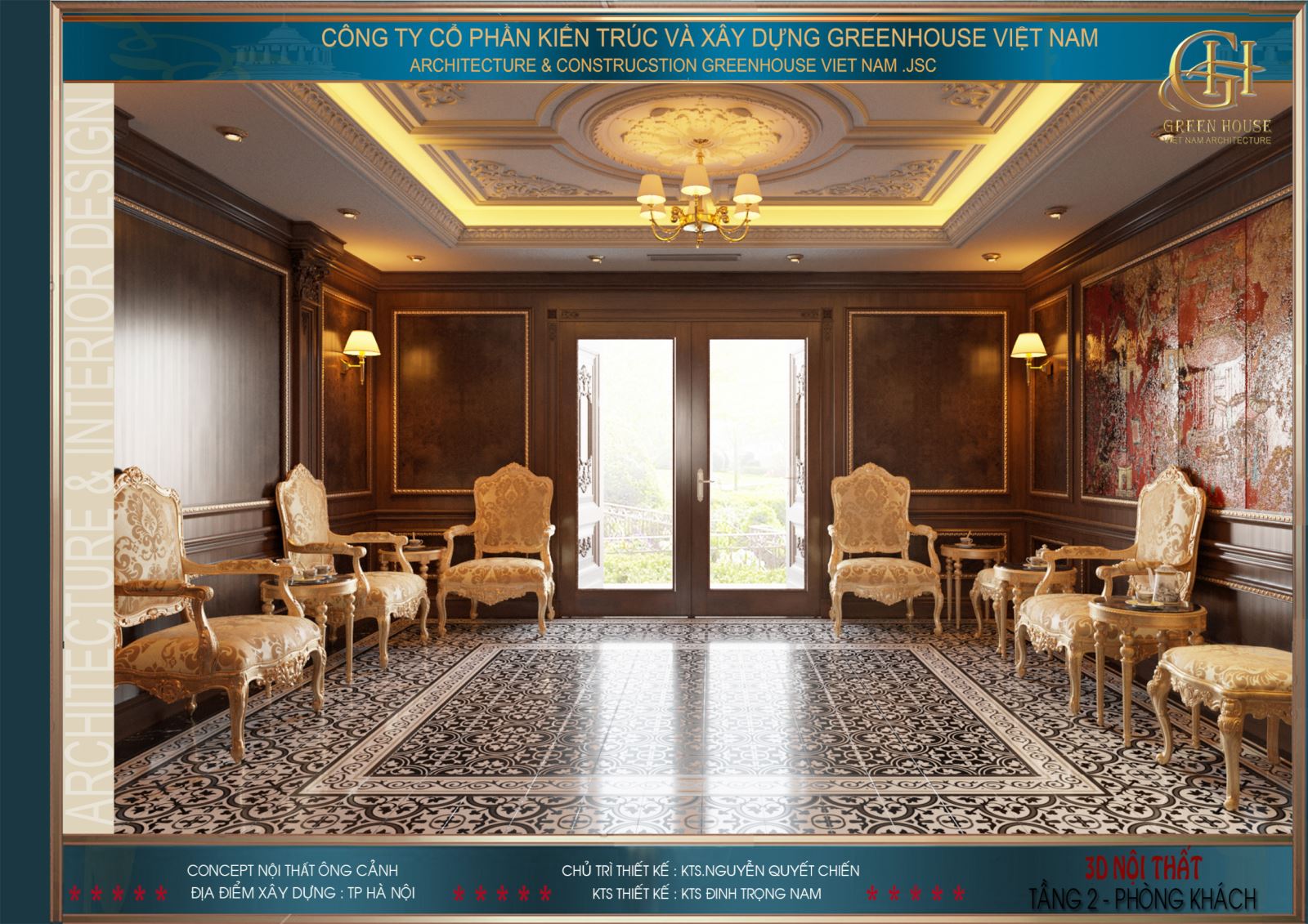 Thiết kế phòng khách tràn ngập ánh nắng vừa cởi mở lại vừa giao hòa