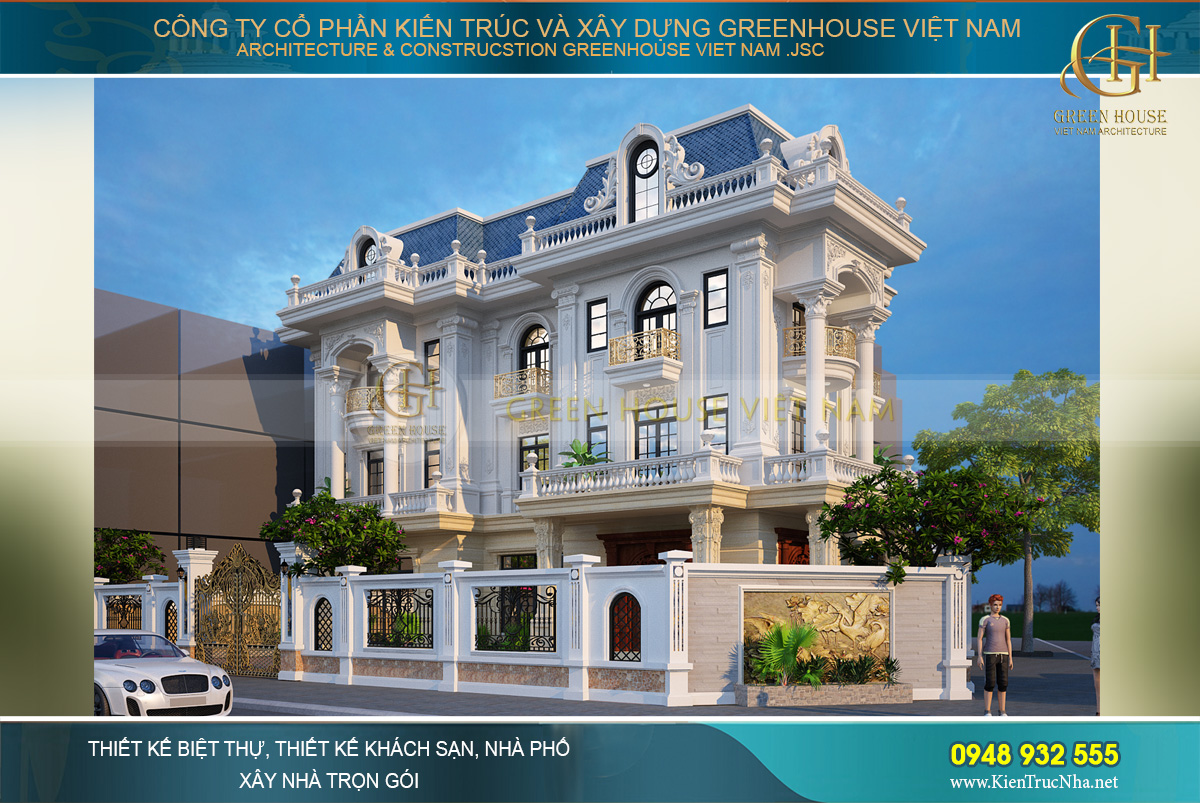 Thiết kế,thi công biệt thự trọn gói chuyên nghiệp 𝐆𝐑𝐄𝐄𝐍 𝐇𝐎𝐔𝐒𝐄 𝐕𝐈𝐄̣̂𝐓 𝐍𝐀𝐌