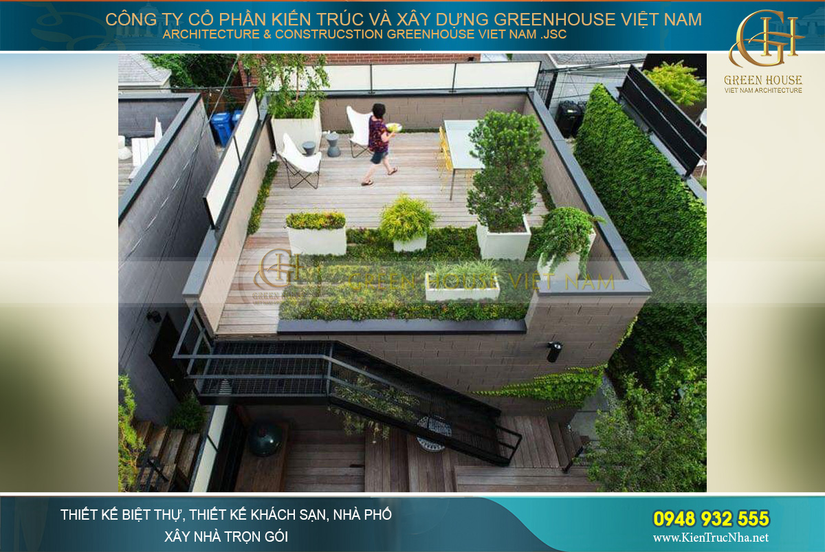 Thiết kế sân vườn nhỏ tạo không gian riêng dành cho ngôi nhà bạn