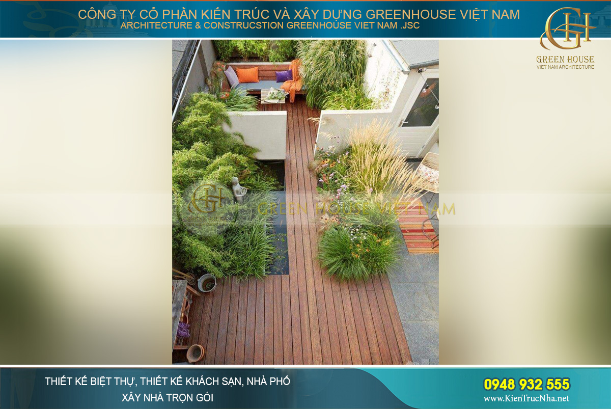 Mang đến không gian nhiều cây xanh là mong ước của các chủ đầu tư sở hữu những căn nhà  phố