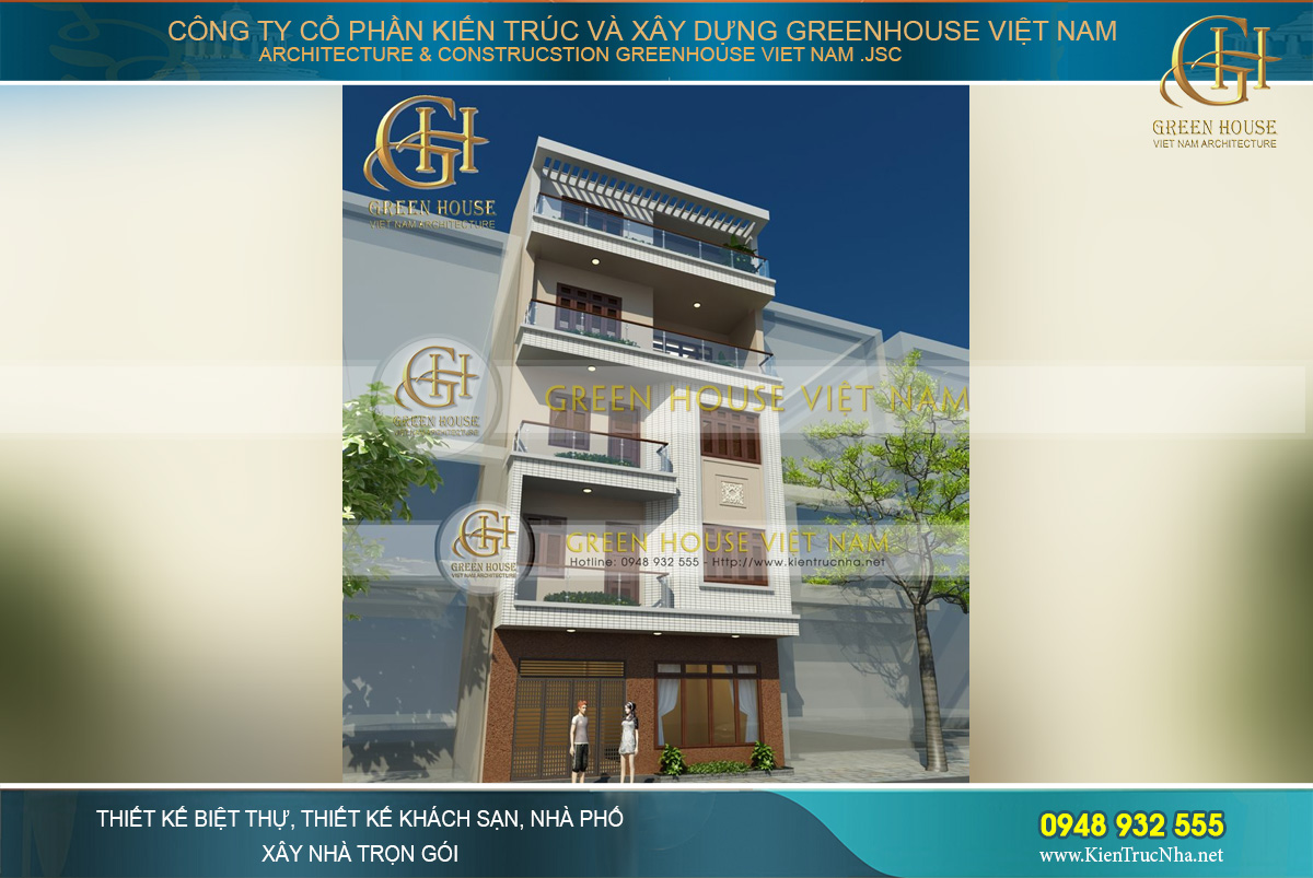Vẻ đẹp thời thượng, ấn tượng của những thiết kế nhà phố hiện đại đẹp tại Hà Nội