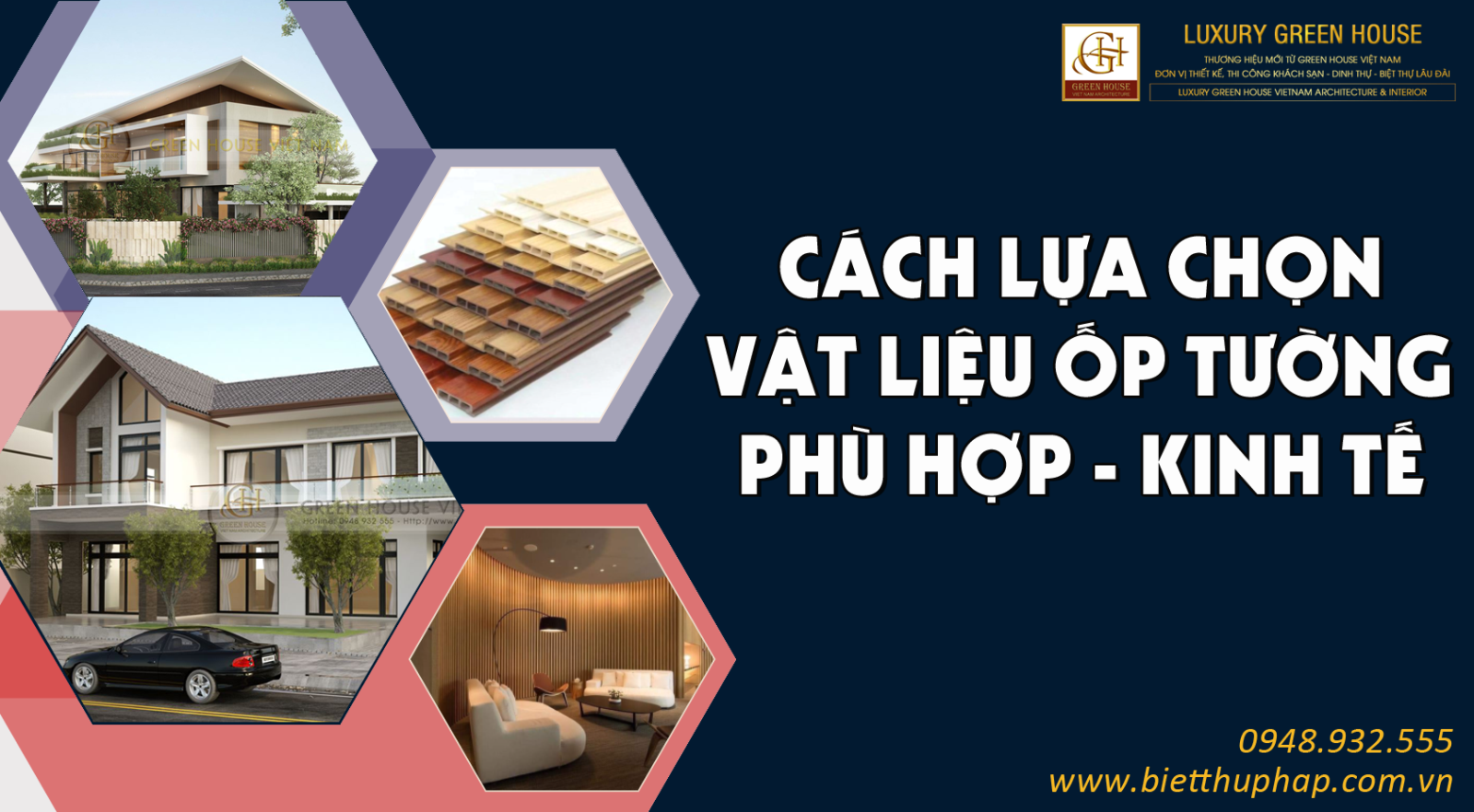 Vật liệu ốp tường là gì? Cách lựa chọn vật liệu ốp tường phù hợp, kinh tế hiện nay