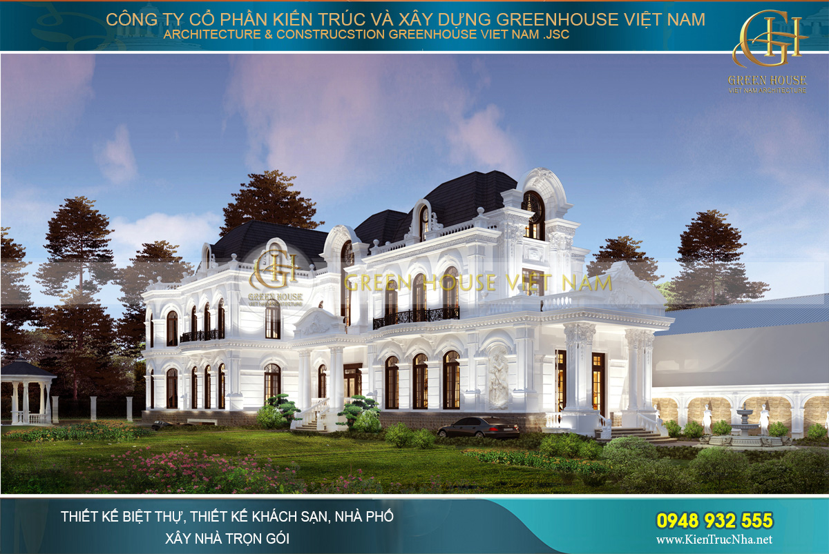 biệt thự cổ điển