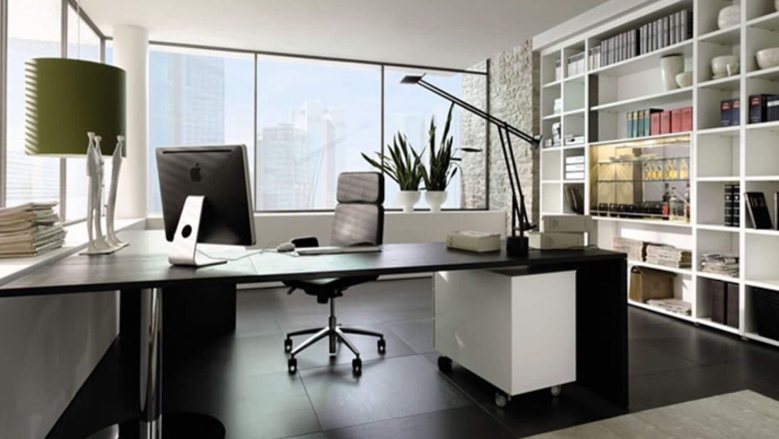 Mẫu phòng làm việc cho người mệnh hỏa