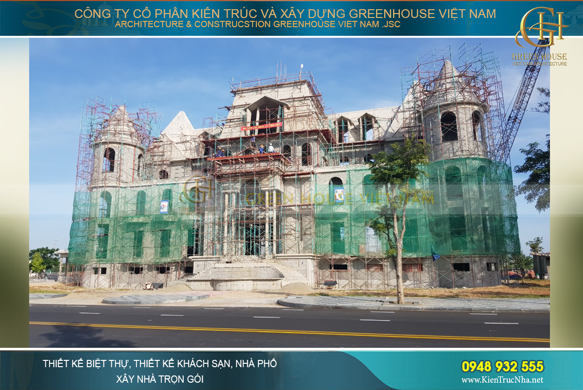 Tổng thể công trình Rạng Đông