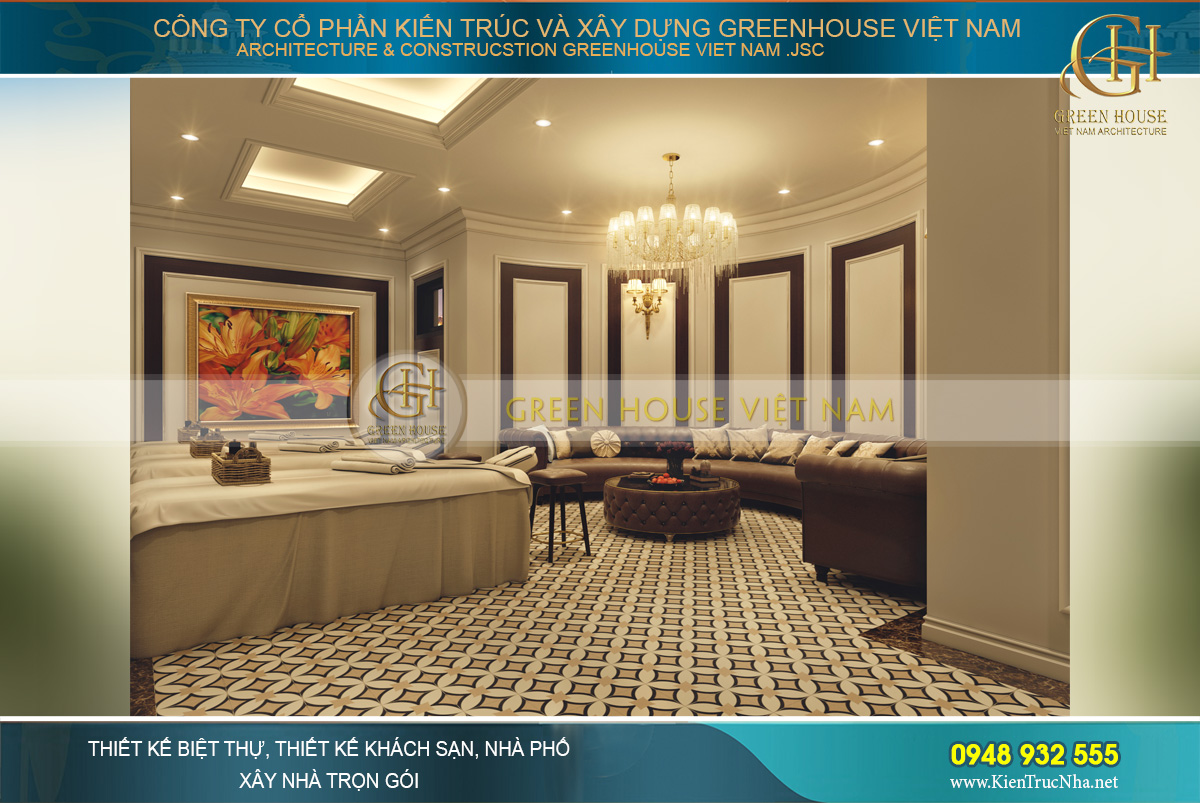 thiết kế dinh thự cổ điển tại Phan Thiết