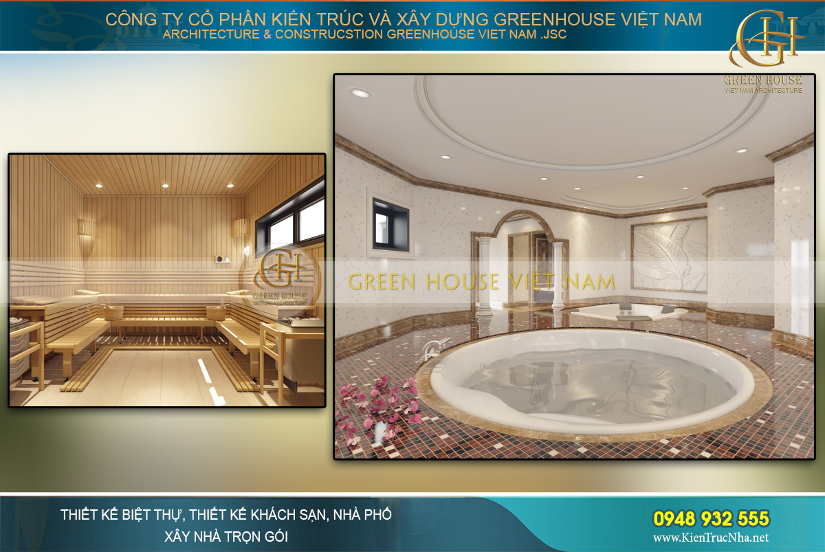 thiết kế dinh thự cổ điển tại Phan Thiết