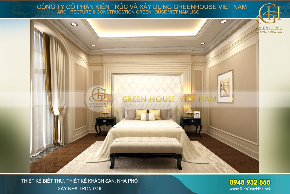 thiết kế dinh thự cổ điển tại Phan Thiết