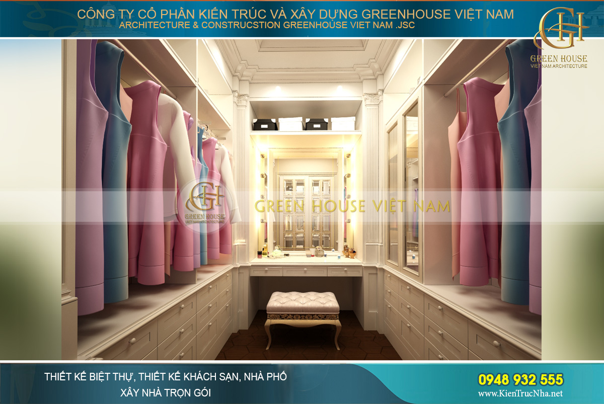 thiết kế dinh thự cổ điển tại Phan Thiết