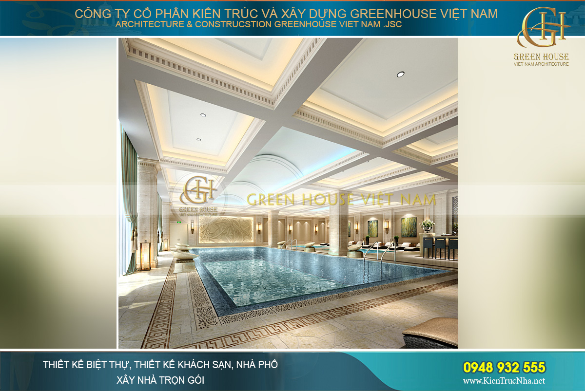 dinh thự tân cổ điển 2 tầng diện tích 170m2 (11x15m)