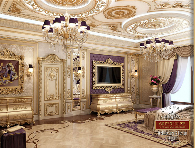 thiết kế dinh thự cổ điển tại Bắc Ninh