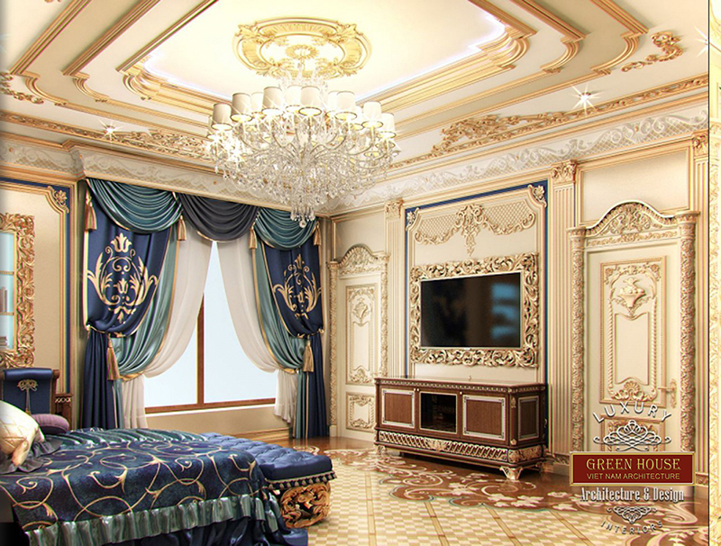 thiết kế dinh thự cổ điển tại Bắc Ninh