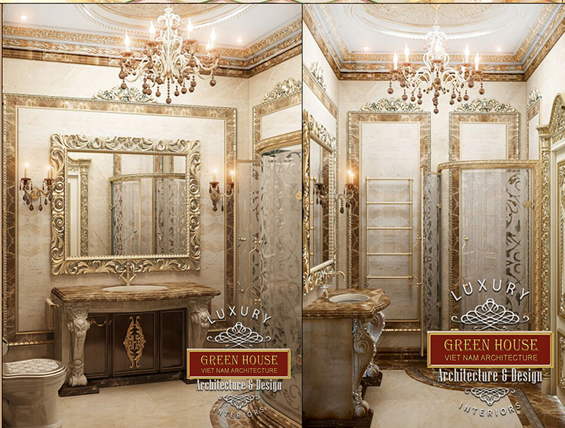 thiết kế dinh thự cổ điển tại Bắc Ninh