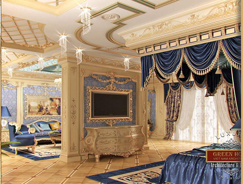 thiết kế dinh thự cổ điển tại Bắc Ninh