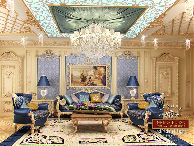 thiết kế dinh thự cổ điển tại Bắc Ninh