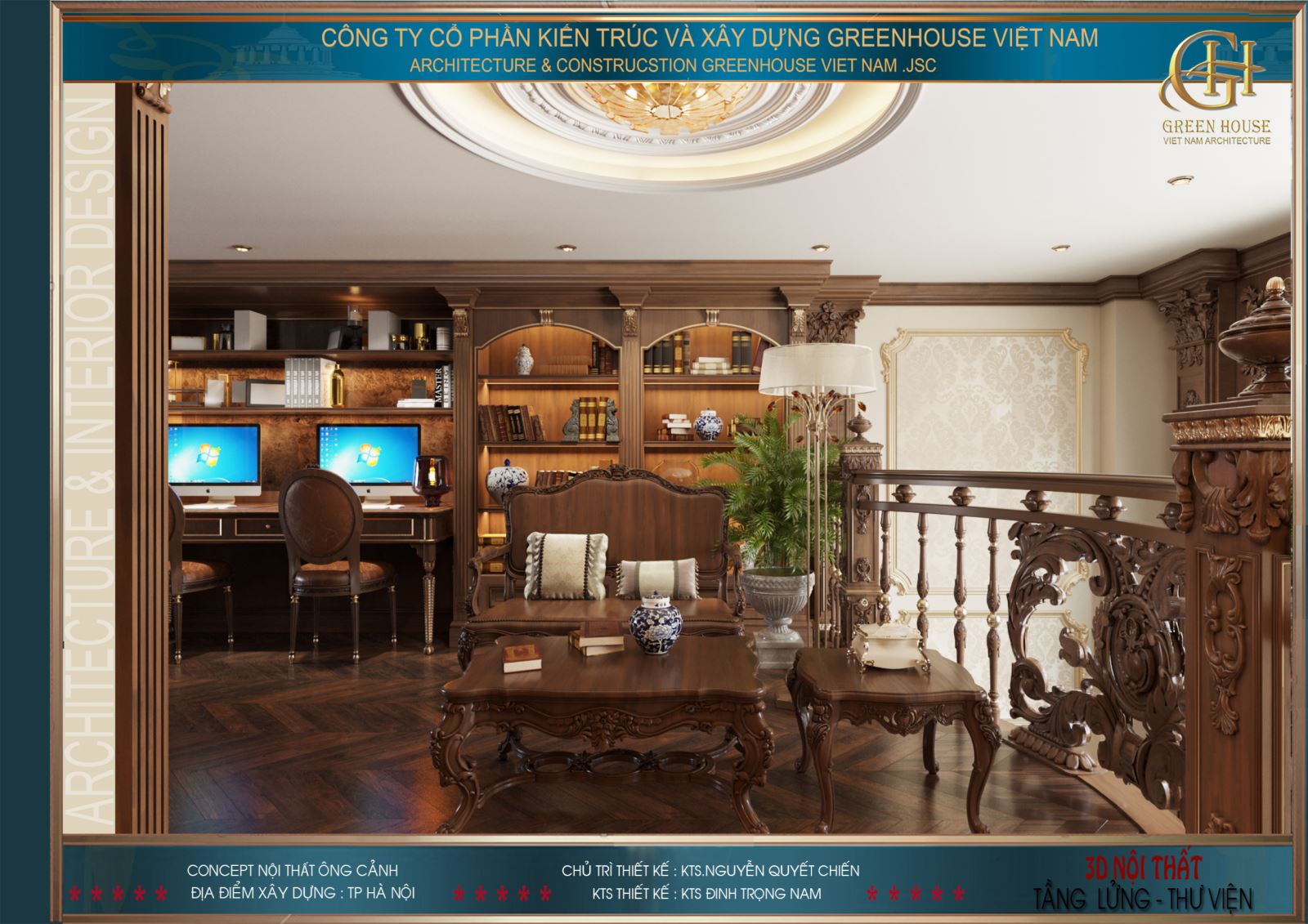 Bộ bàn ghế dành cho các thành viên ngồi thưởng thức sách