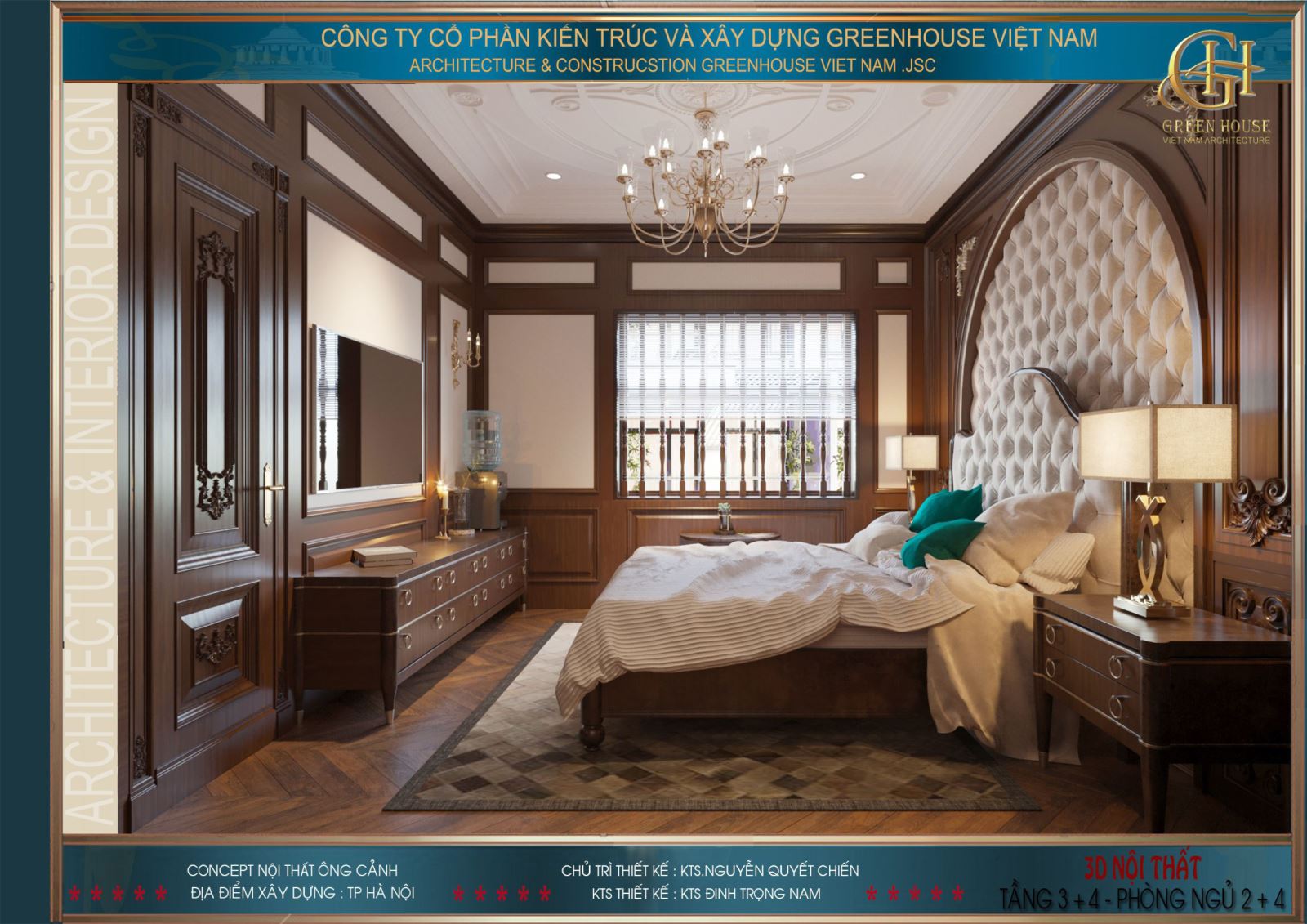 Khu vực kệ TV kết hợp tủ để đồ, giá sách, tối ưu công năng sử dụng