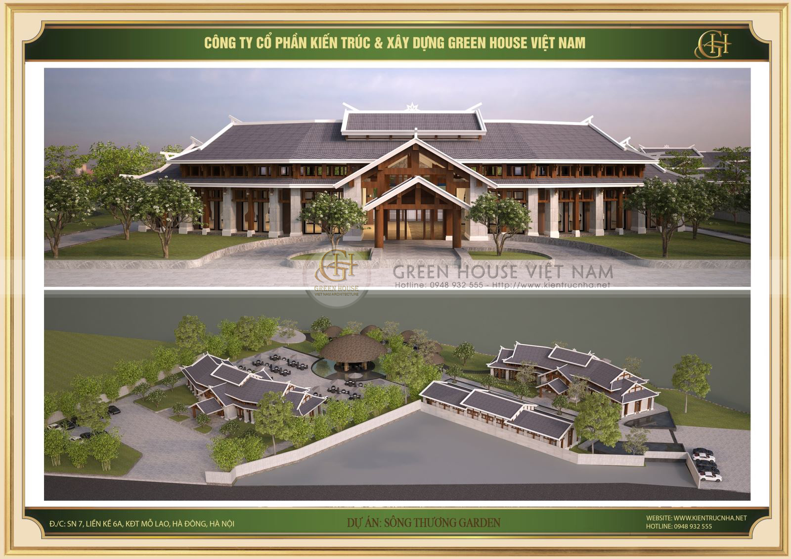 Sở hữu vị trí đẹp, các KTS Green House đã thỏa sức sáng tạo để đem đến công trình đẳng cấp