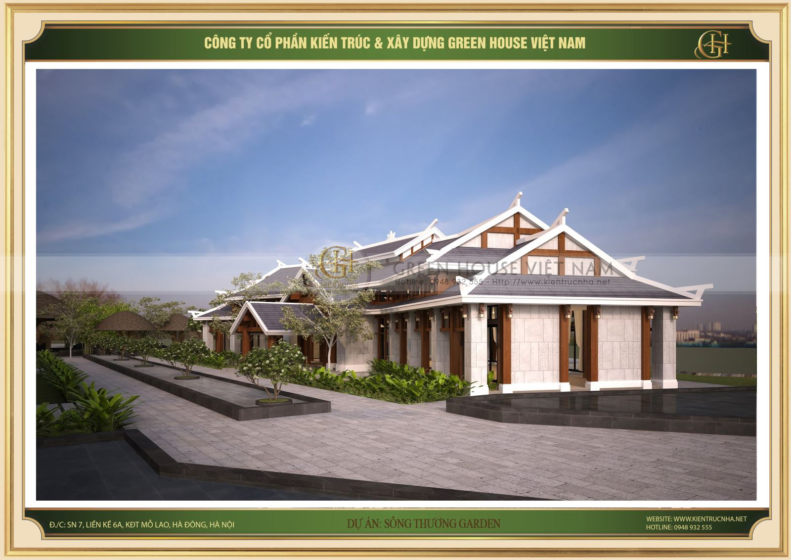 Biệt thự 1 tầng đẹp luôn là sự lựa chọn hoàn hảo và mơ ước của rất nhiều người