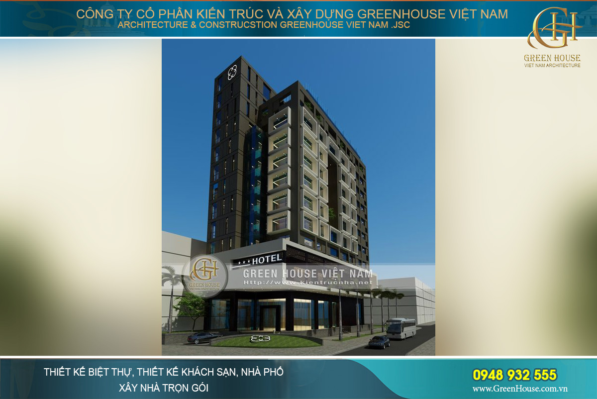 Thiết kế khách sạn 5 sao chuyên nghiệp