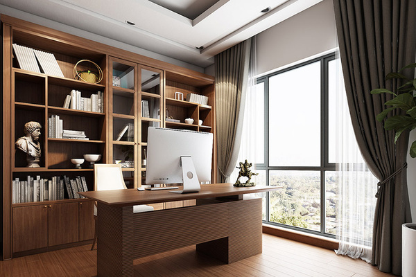 Mẫu phòng làm việc cho người mệnh thổ