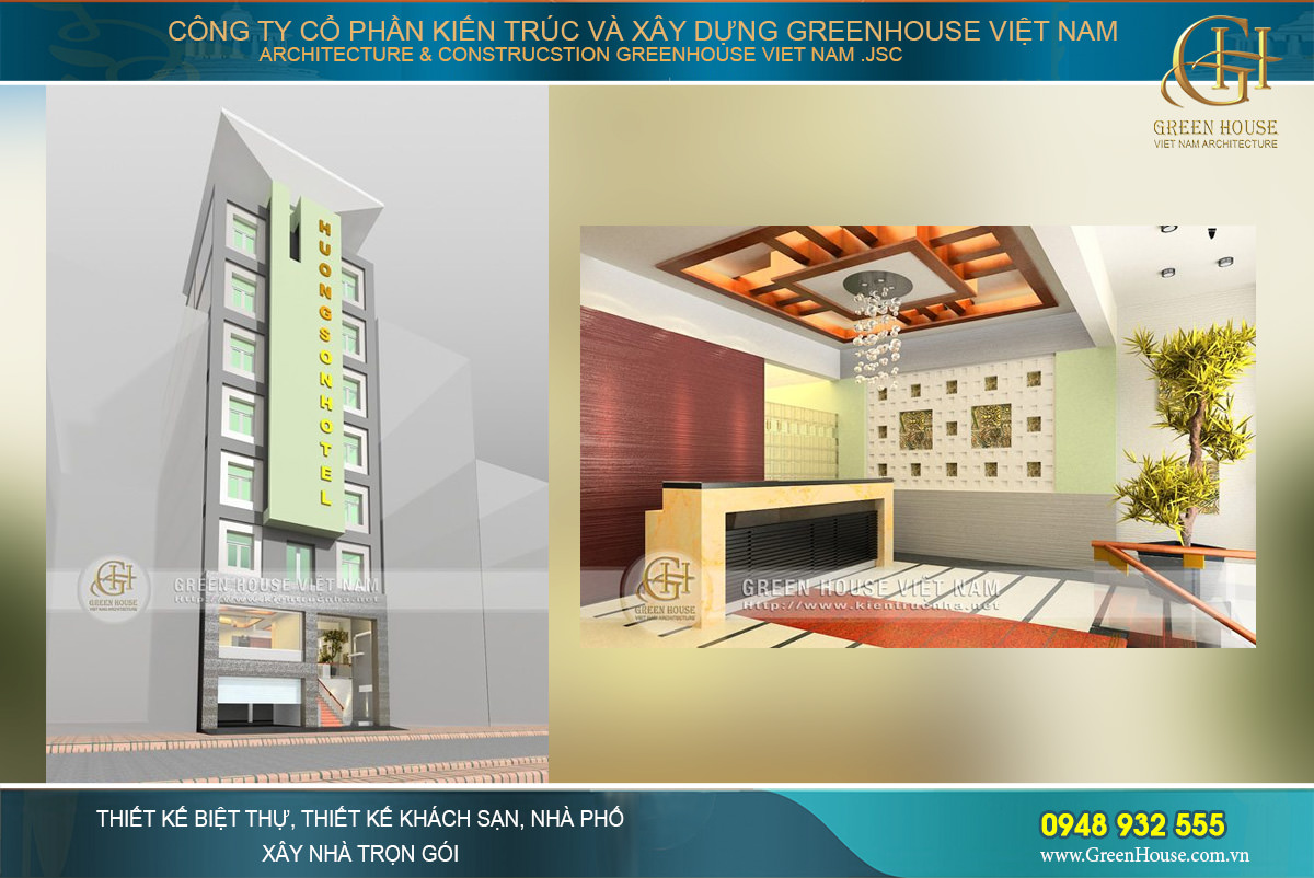 Thiết kế khách sạn 5 sao độc đáo và ấn tượng trong năm 2024