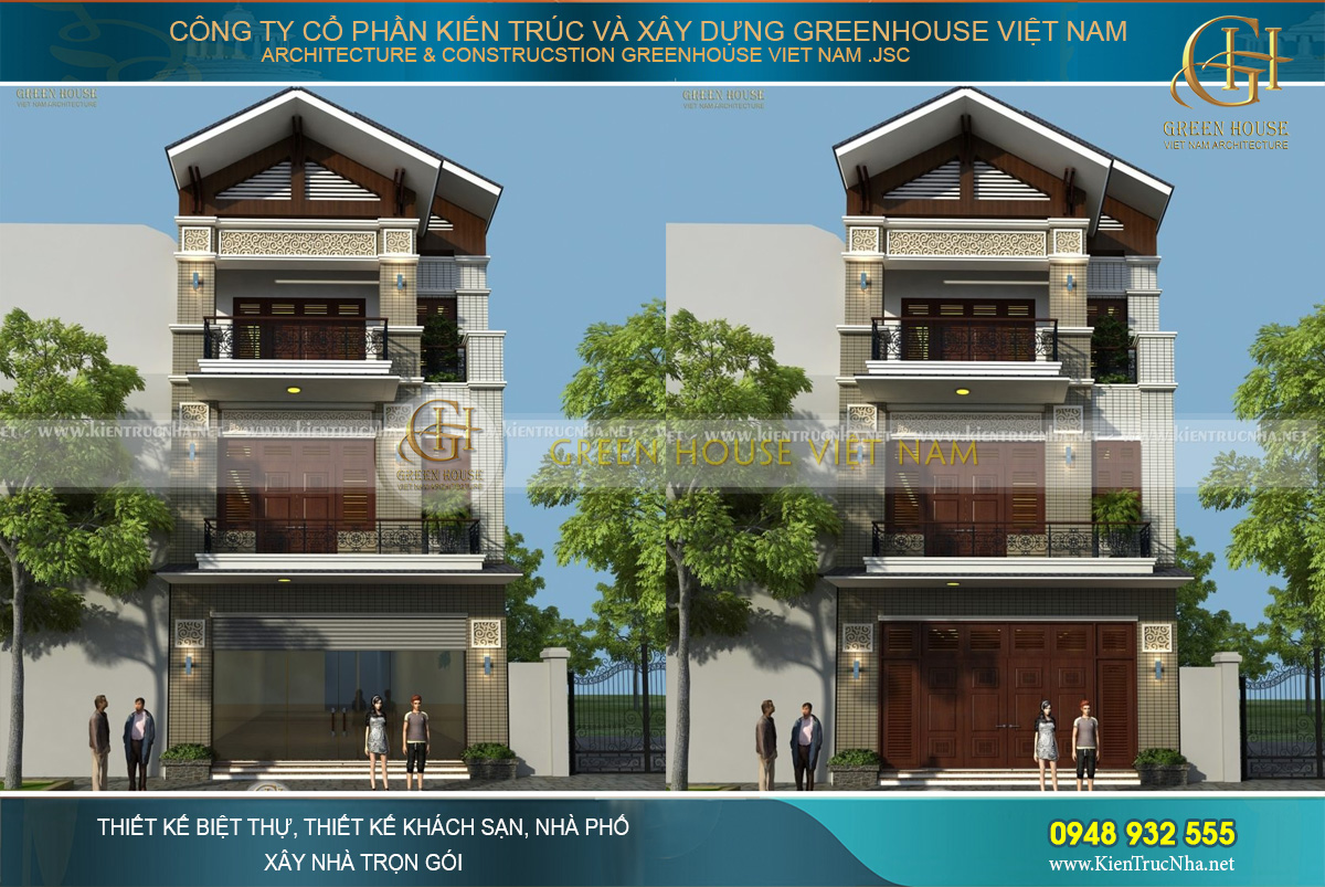 Biệt thự 4 tầng là giải pháp hoàn hảo cho những gia đình có nhu cầu sử dụng lớn