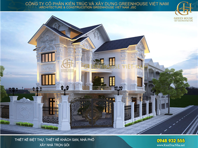 999+ Mẫu biệt thự 3 tầng mái nhật Siêu Đẹp với kiến trúc uy nghi 