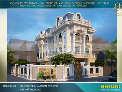 7 mẫu biệt thự mặt tiền 10m đẹp, đẳng cấp dẫn đầu xu hướng 2020