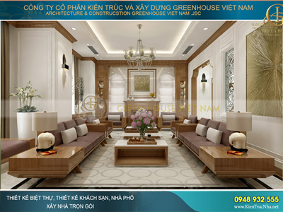 Thiết kế nội thất biệt thự Á Đông - Vẻ đẹp truyền thống mà đẳng cấp