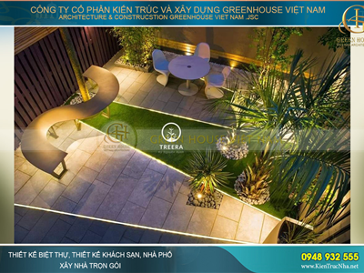 Thiết kế sân vườn - không gian xanh thân thiện với môi trường