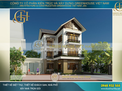 Thi công xây dựng biệt thự trọn gói đẳng cấp tại Hà Nội - Bảng giá 2024