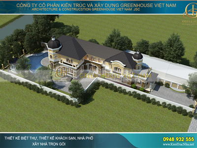 Top dinh thự, biệt thự đẹp, lộng lẫy đầy đẳng cấp tại Green House Việt Nam