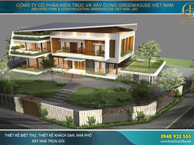 Ý tưởng thiết kế biệt thự sân vườn hiện đại khiến vạn người mê