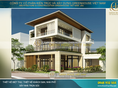 Khám phá mẫu biệt thự hiện đại 3 tầng ấn tượng tại Vũng Tàu