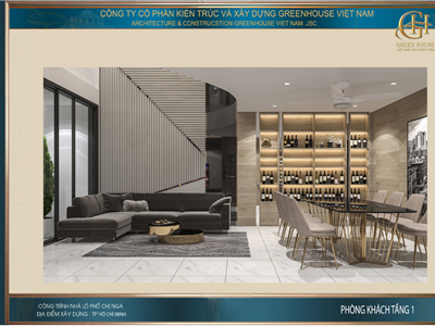 Nội thất nhà phố hiện đại - Ngôi nhà giản dị trong mơ