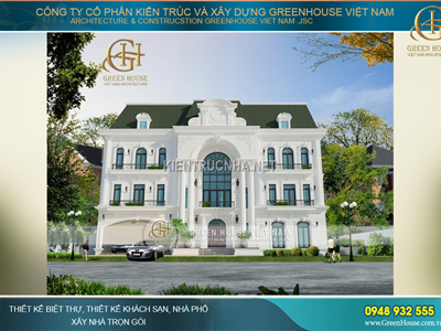 Những biệt thự cổ điển đẳng cấp nhất được các đại gia lựa chọn xây dựng