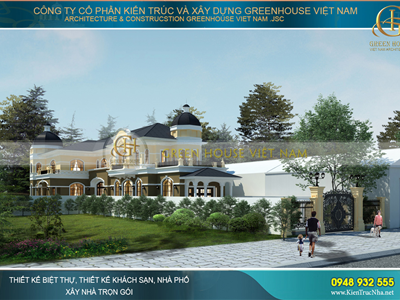 Top 10 mẫu biệt thự đỉnh cao được thiết kế theo phong cách tân cổ điển