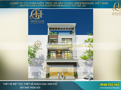 Mang vẻ đẹp thiên nhiên xanh tươi vào không gian nhà ống tại Bắc Giang