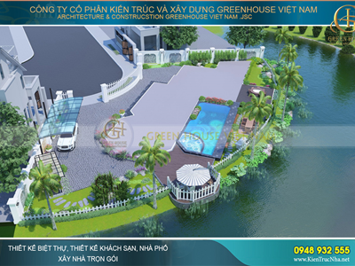 Thiết kế nhà có hồ bơi, gia chủ cần biết những điều này