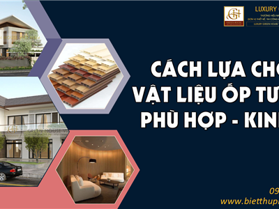Vật liệu ốp tường là gì? Cách lựa chọn vật liệu ốp tường phù hợp, kinh tế hiện nay