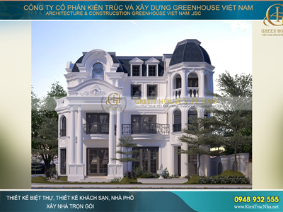 Chọn lọc những mẫu biệt thự 2, 3, 4 tầng đẹp hàng đầu Việt Nam