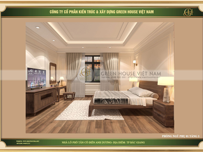 Khám phá những căn biệt thự tại Bắc Giang nội thất tân cổ điển xa hoa