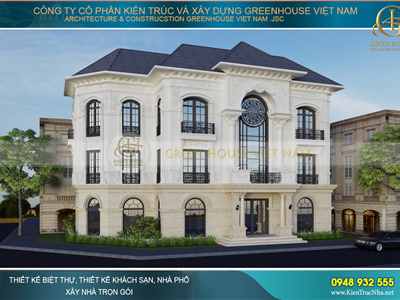 Đơn vị thiết kế thi công biệt thự Vinhomes Imperia Hải Phòng