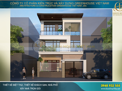 Ngây ngất với những mẫu nhà phố giả biệt thự sang trọng đẹp nhất hiện nay