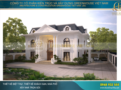 Choáng ngợp với top biệt thự tân cổ điển 2 tầng đẹp, đẳng cấp 2023