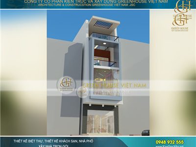 Nhà phố 4 tầng mặt tiền hơn 4m tổ ấm bình yên đến từ những điều đơn giản