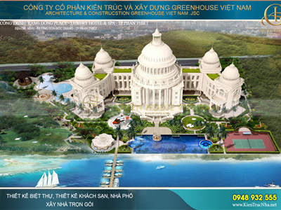 Top 20 mẫu biệt thự lâu đài - Dinh thự kiểu Pháp đẹp 2024